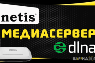 NETIS dlna медиасервер